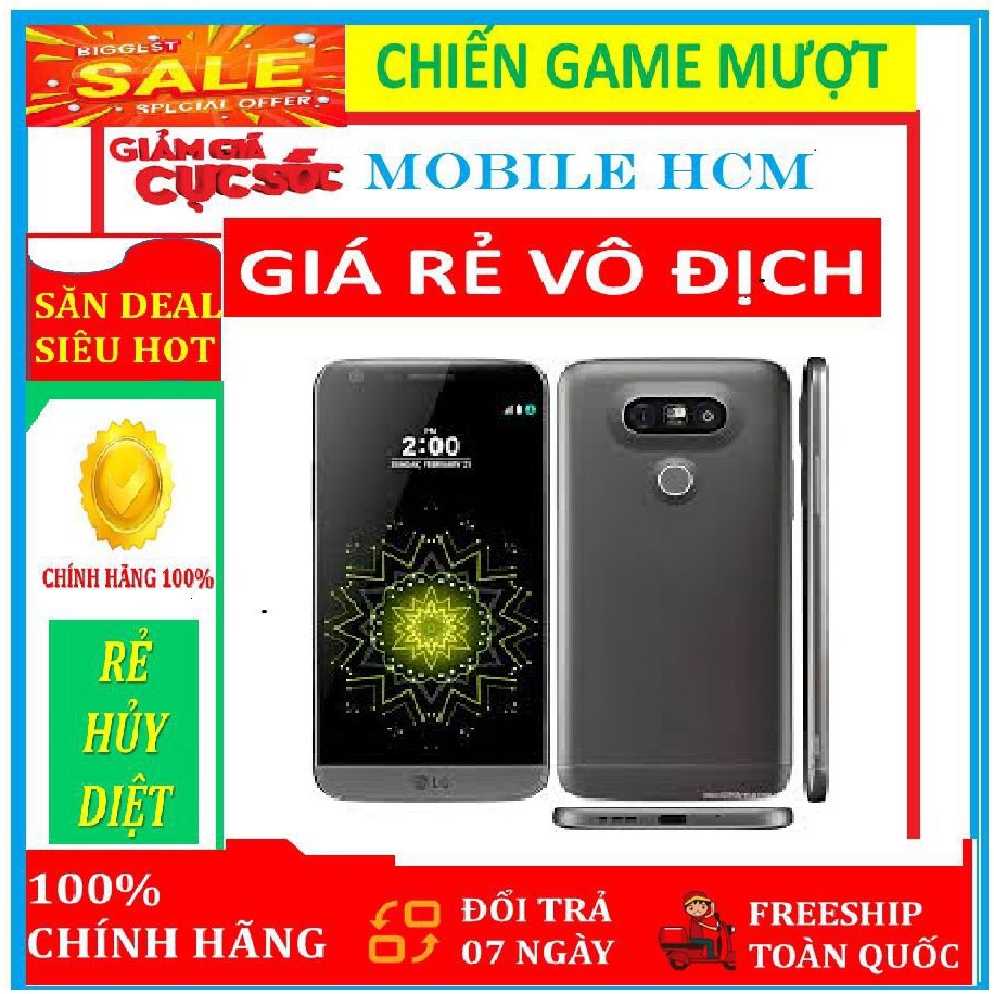 Điện thoại LG G5 Hàn Quốc ram 4G bộ nhớ 32G Fullbox