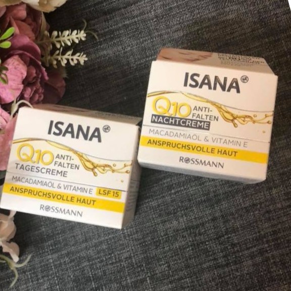 Kem dưỡng da chống lão hóa Isana Q10