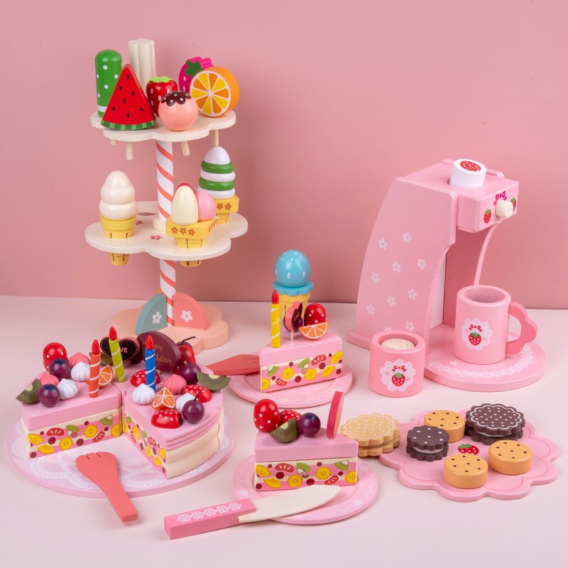 Tháp kem hoa quả Mother garden 🍓🍃