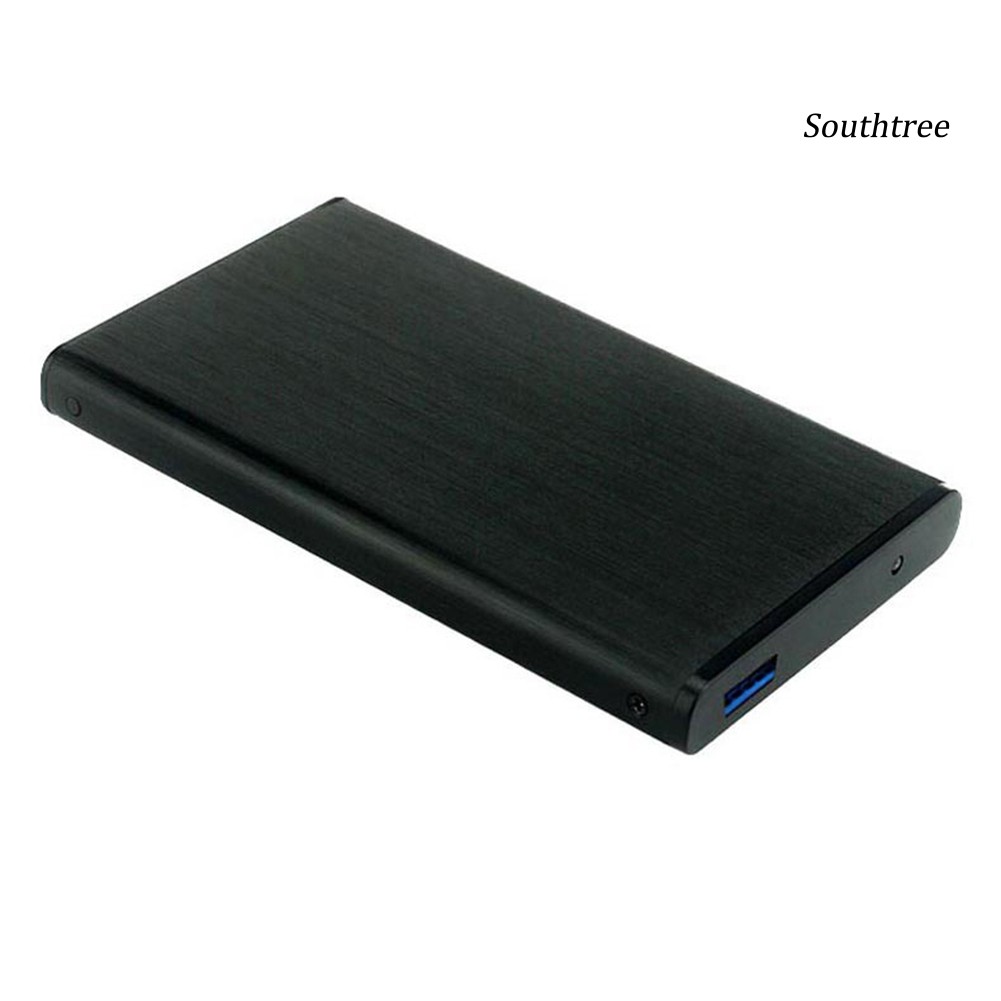 【Ready stock】Portable USB 3.0 5Gbps 2.5inch SATA HDD Mobile Hard Disk Drive Case Box for PC