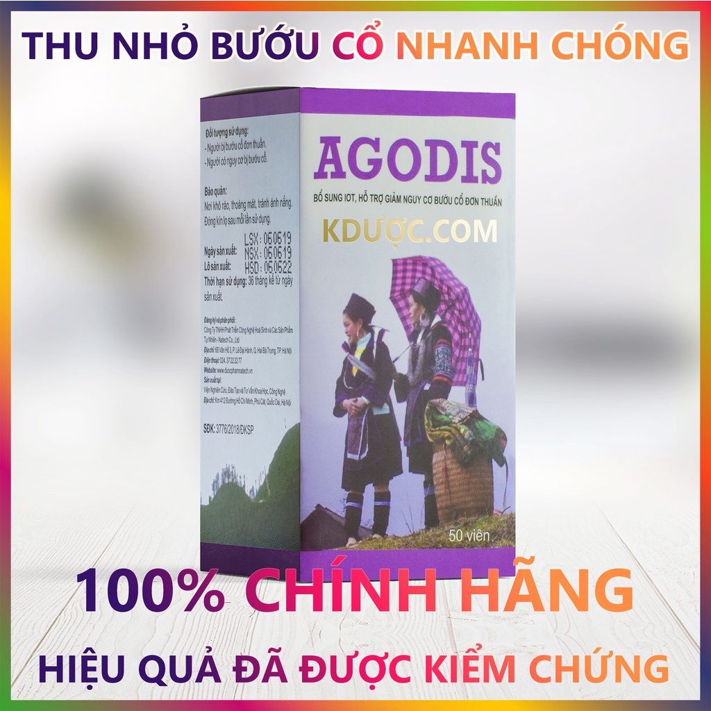 Tuyến giáp AGODIS - Thu nhỏ bướu cổ và u nang tuyến giáp