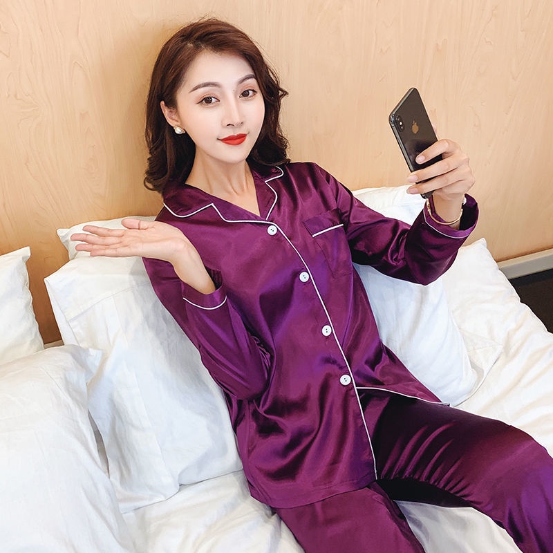 chất liệu lụa mát phong cách Hàn Quốc thời trang xuân thu cho nữ