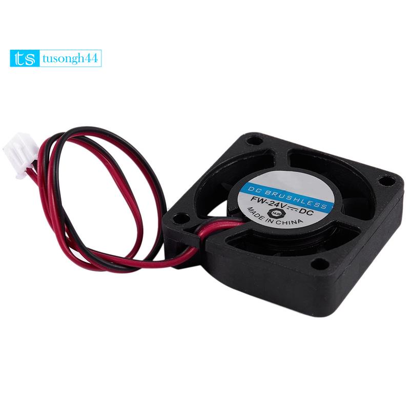 Quạt Tản Nhiệt Chipset 40Mmx40Mmx10Mm DC 24V 0.10A 2Pin 5000RPM 4.85CFM