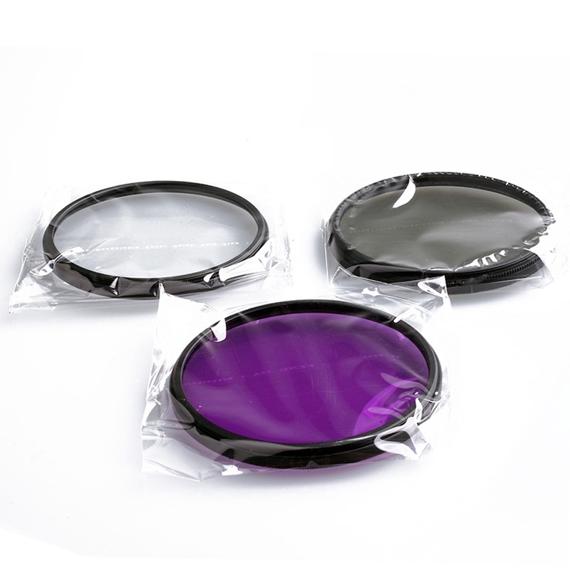 Set 3 thấu kính UV CPL FLD 62MM cho máy ảnh