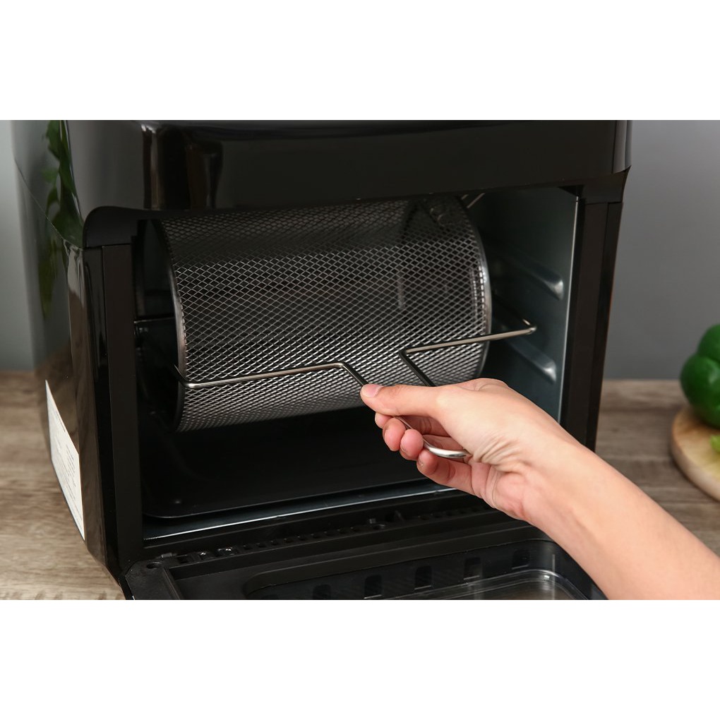 Nồi chiên không dầu 12L điện tử Mishio MK281 - Hàng chính hãng