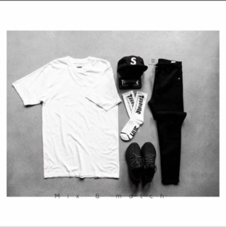 ÁO THUN OVERSIZE TRẮNG - ĐEN UNISEX