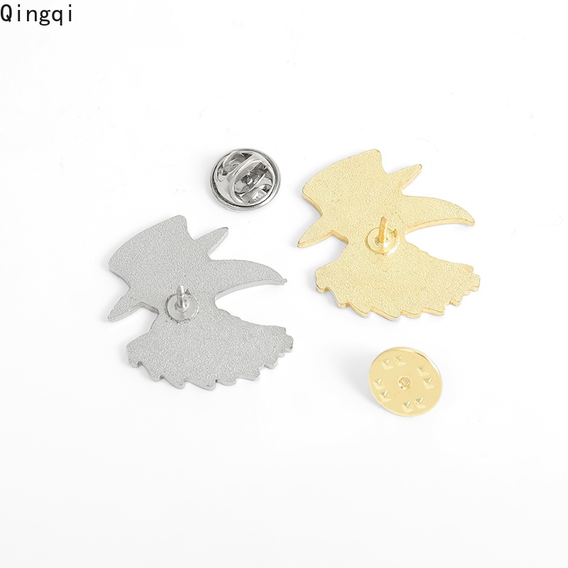 Ghim cài áo Miss Zoe hình mặt chú chim thời trang