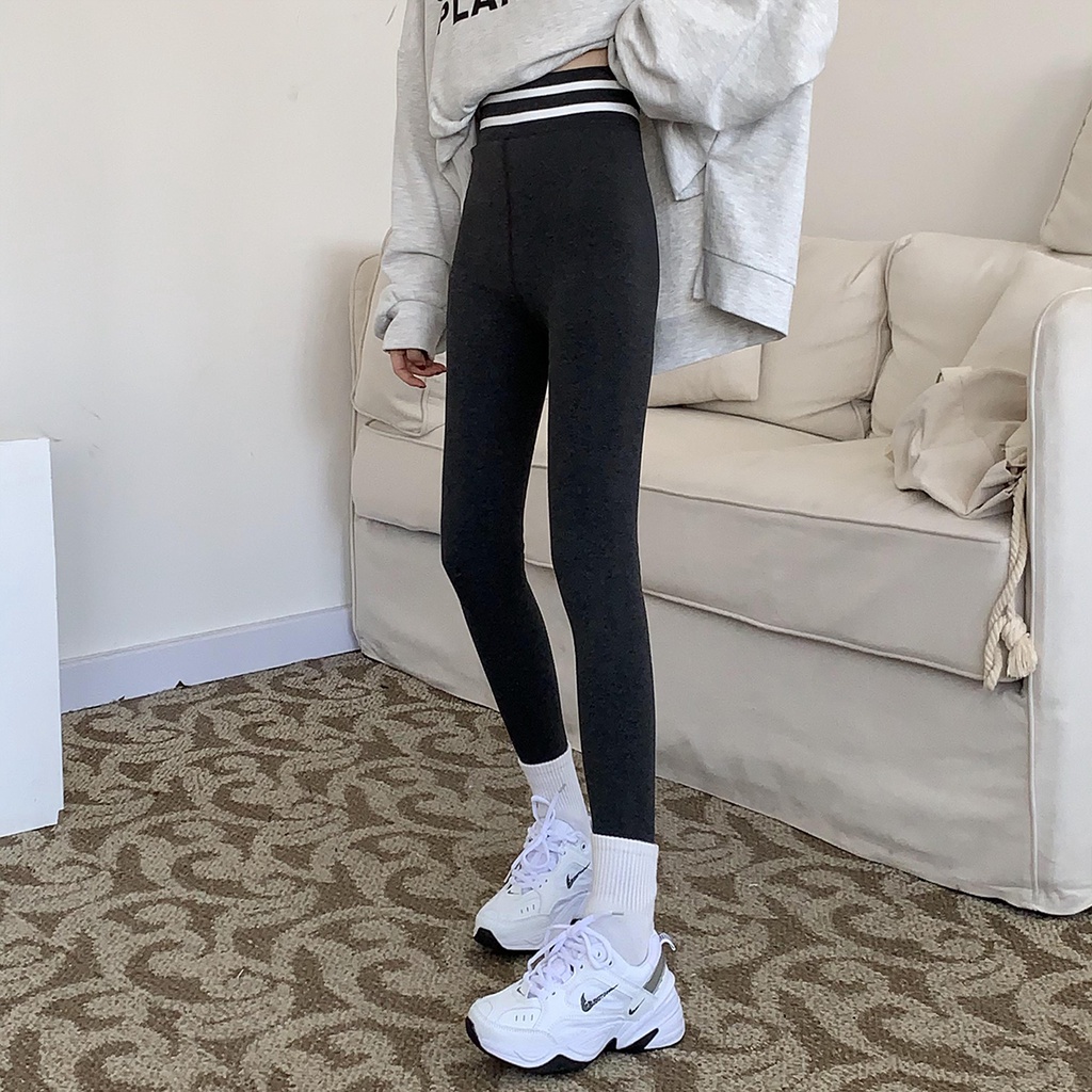 Quần legging dài ôm sát phong cách hàn quốc thời trang cho nữ