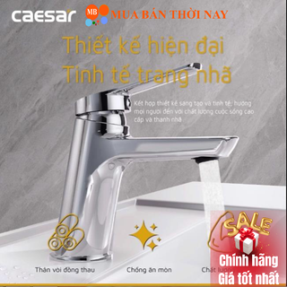 Vòi nóng lạnh lavabo caesar b200cp - b200cu kèm bộ xả ty hoặc bộ xả nhấn