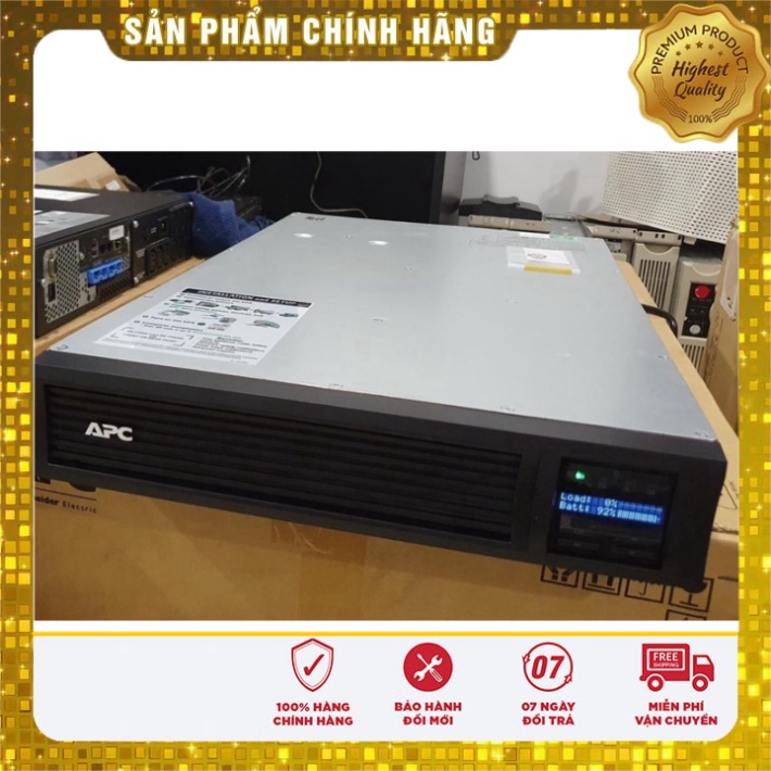 Bộ lưu điện kết nối thông minh APC by Schneider Electric Smart-UPS 3000VA LCD RM 2U SMT3000RMI2U 230V