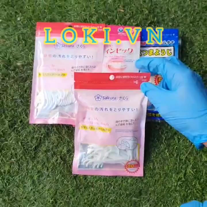 Tăm chỉ nha khoa Nhật Bản Sakura - Sunny - Haka gói 80 - 50 que, tăm nha khoa, chăm sóc răng miệng - Soleil shop | BigBuy360 - bigbuy360.vn