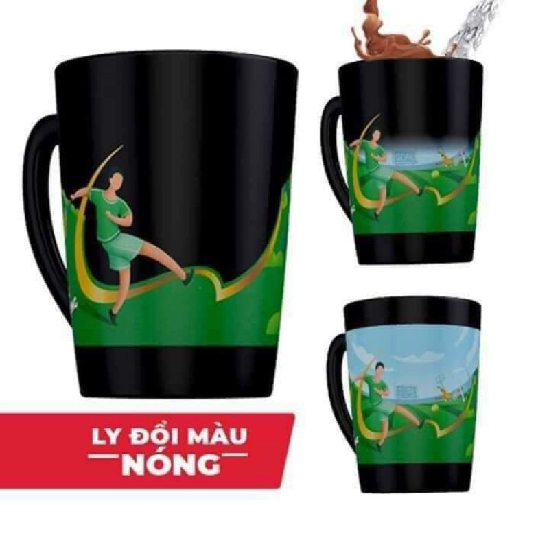 Ly sứ đổi màu hàng quà tặng MILO