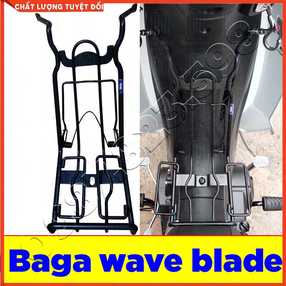 Baga Wave Blade Màu Đen Dầy 10 Ly Hàng Kim Phụng Chính Hãng