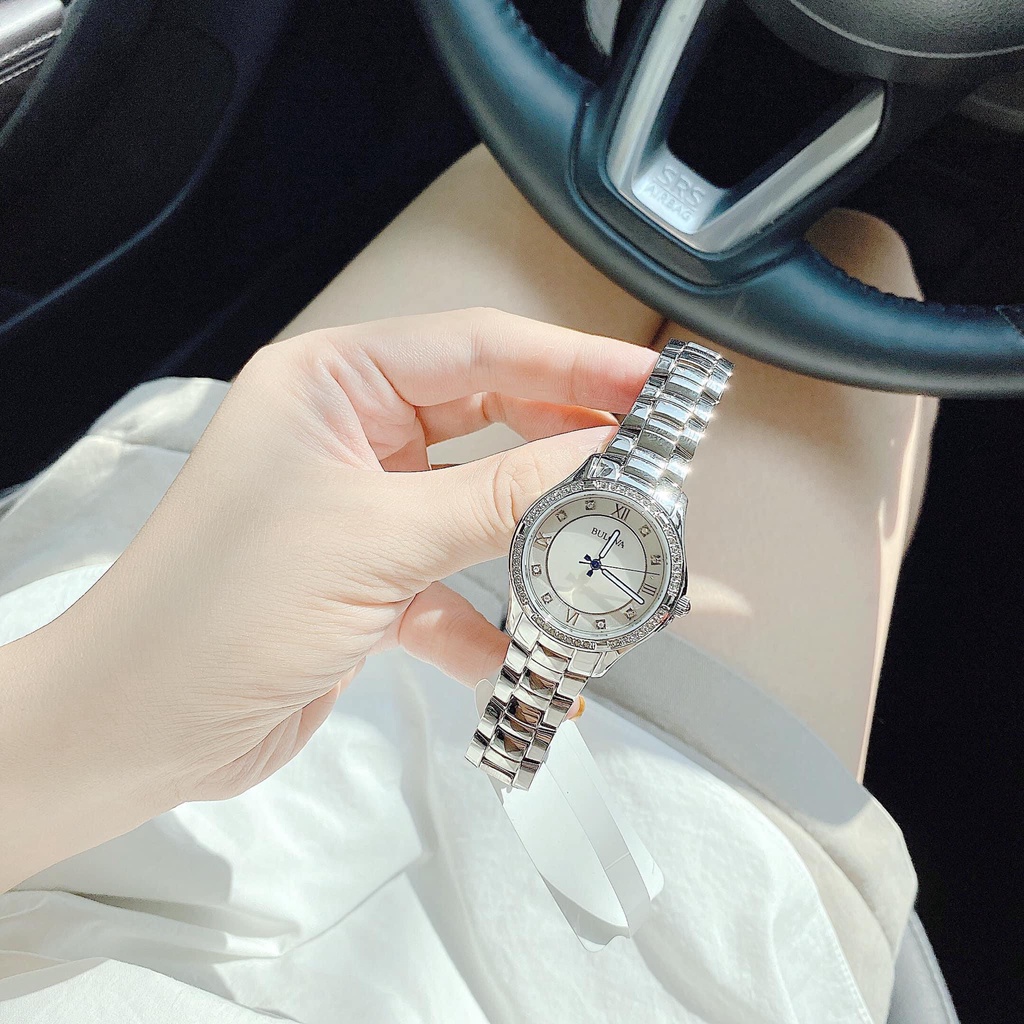 Đồng Hồ nữ Bulova Classic Quartz Crystal 96L265