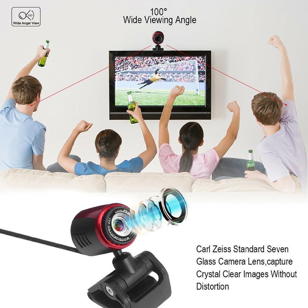 Webcam máy tính HD W0U2 P9P8 30FPS USB2.0 | BigBuy360 - bigbuy360.vn