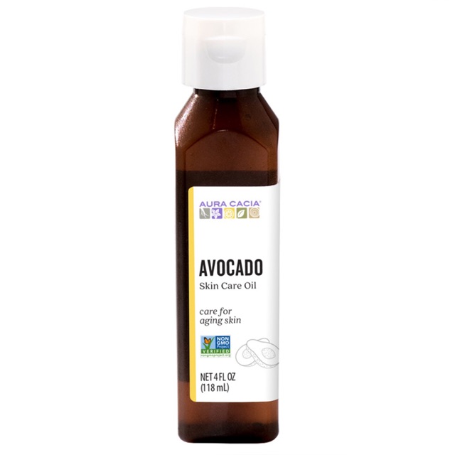 [Mẫu mới] Dầu bơ Avocado oil Aura Cacia 118ml