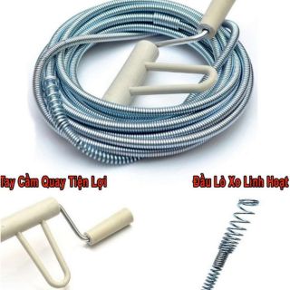 Dây Lò xo thông cống đủ cỡ