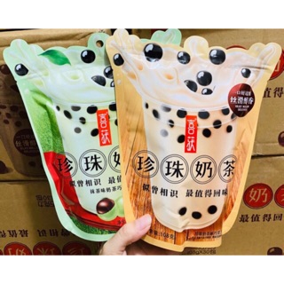 kẹo trà sữa trân châu trà xanh 108gr