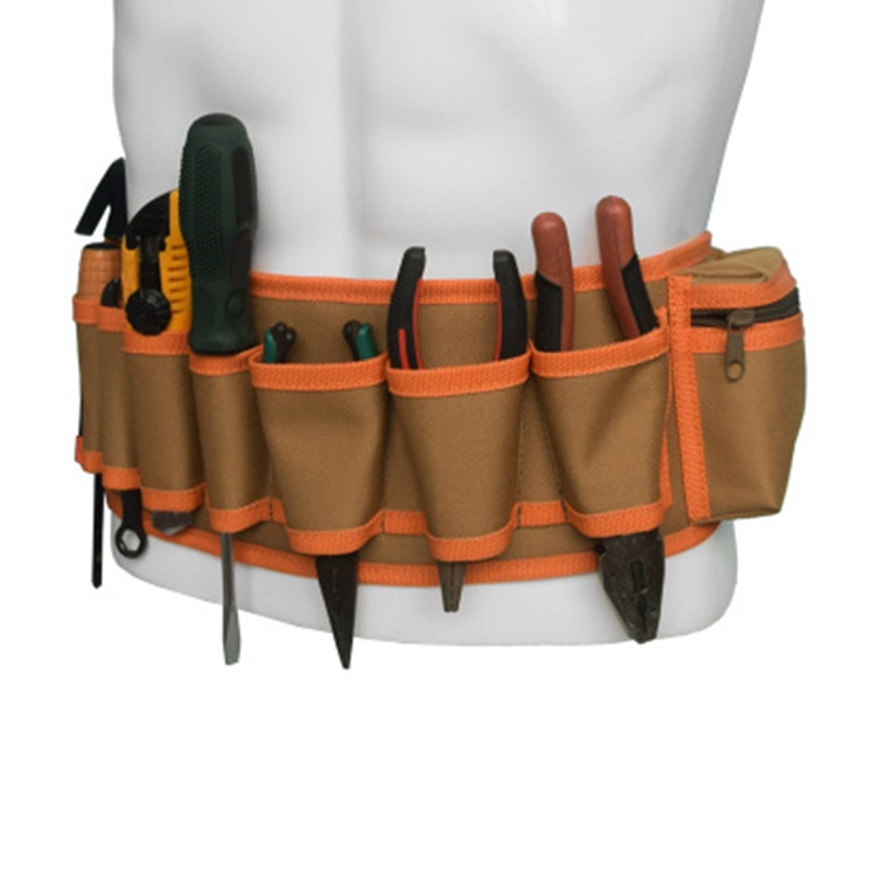 Túi Vải Canvas Đựng Dụng Cụ Sửa Chữa Đeo Hông Tiện Lợi