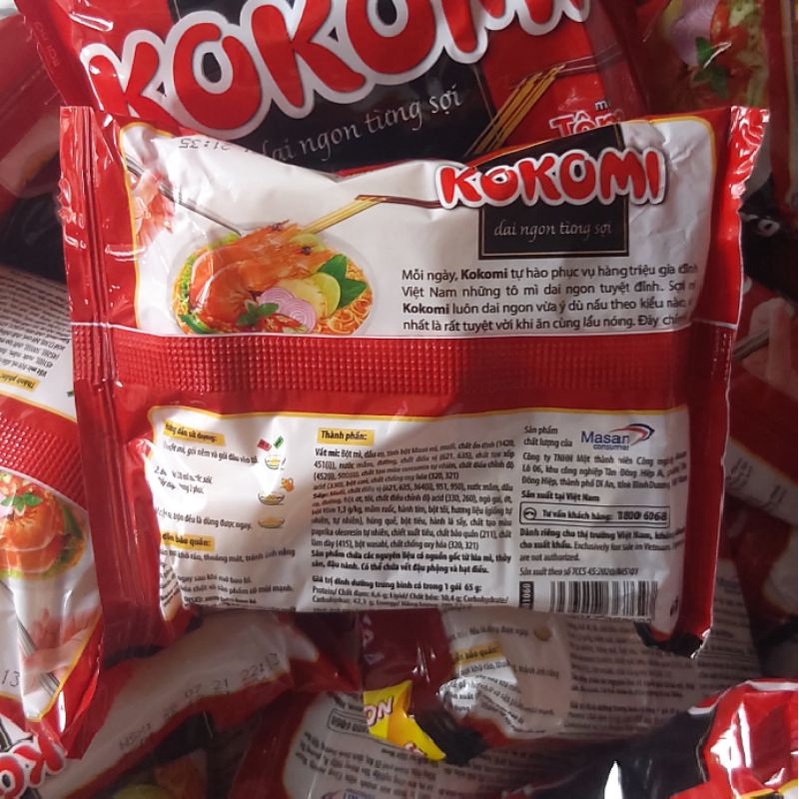Mì Kokomi Tôm Chua Cay - Mì ăn liền dai ngon từng sợi | BigBuy360 - bigbuy360.vn