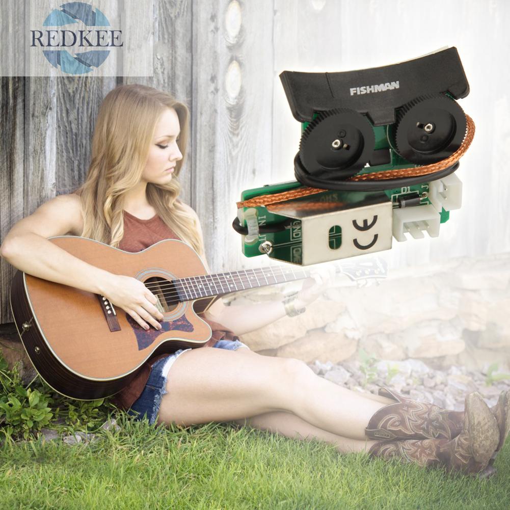 Hệ thống pickup EQ DIY cho đàn guitar Acoustic Fishman VT1