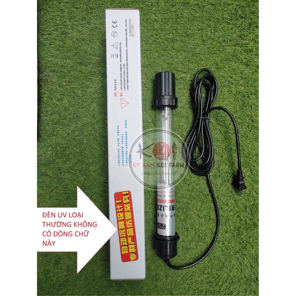 Đèn UV King CUH Thế Hệ Mới Có Đối Trọng | Đèn UV Chuyên Dụng Cho Hồ Cá | UV Chuyên Diệt Rêu Tảo Khuẩn Hại | KYANHKOIFARM