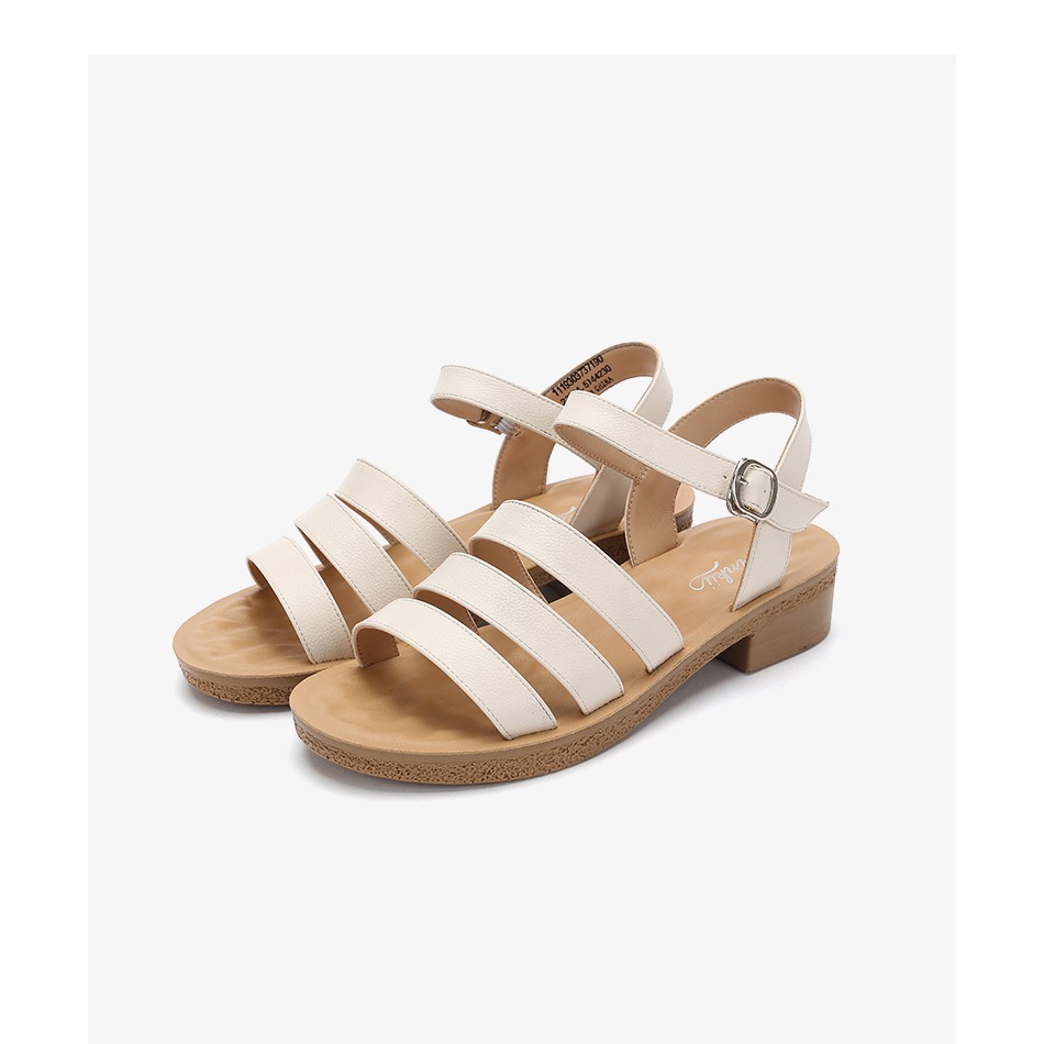 Sandal đế bằng Daphne quai dây sale sàn gót 4cm