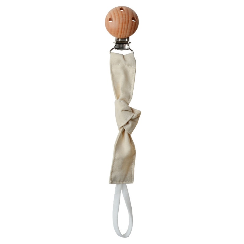 Giá Đỡ Núm Vú Giả Bằng Vải Cotton Dạng Kẹp Tiện Lợi Dành Cho Em Bé