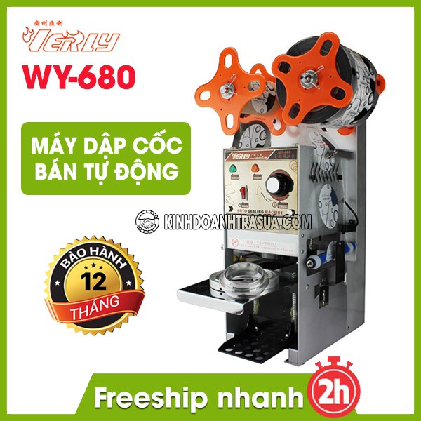 Máy Dập Cốc Bán Tự Động Verly WY-680