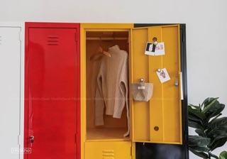 TỦ SẮT - TỦ LOCKER SIZE LỚN (180x40x50cm)