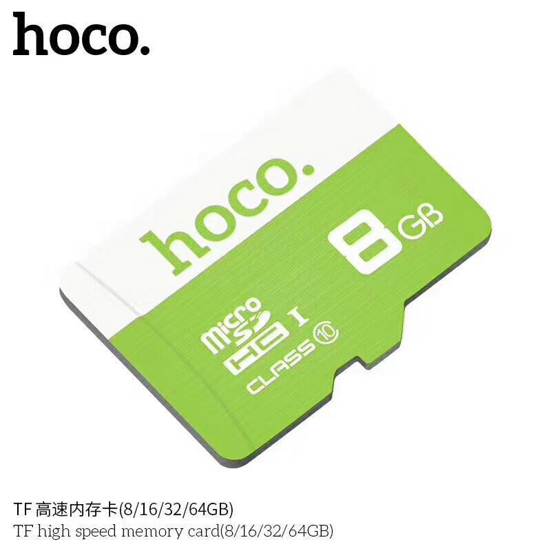 Thẻ nhớ lưu trữ Hoco đủ dung lượng 4Gb, 8Gb, 16Gb, 32Gb, 64Gb Class 10 truyền dữ liệu cực nhanh - Chính hãng