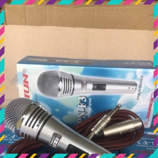[SIÊU GIẢM GIÁ] Mic có dây sonic F3, micro nhập khẩu hàn quốc