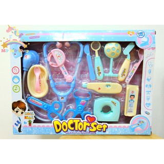 Bộ Đồ Chơi Hóa Trang Bác Sĩ Có Đèn Cho Bé [Đồ Chơi Nhựa]