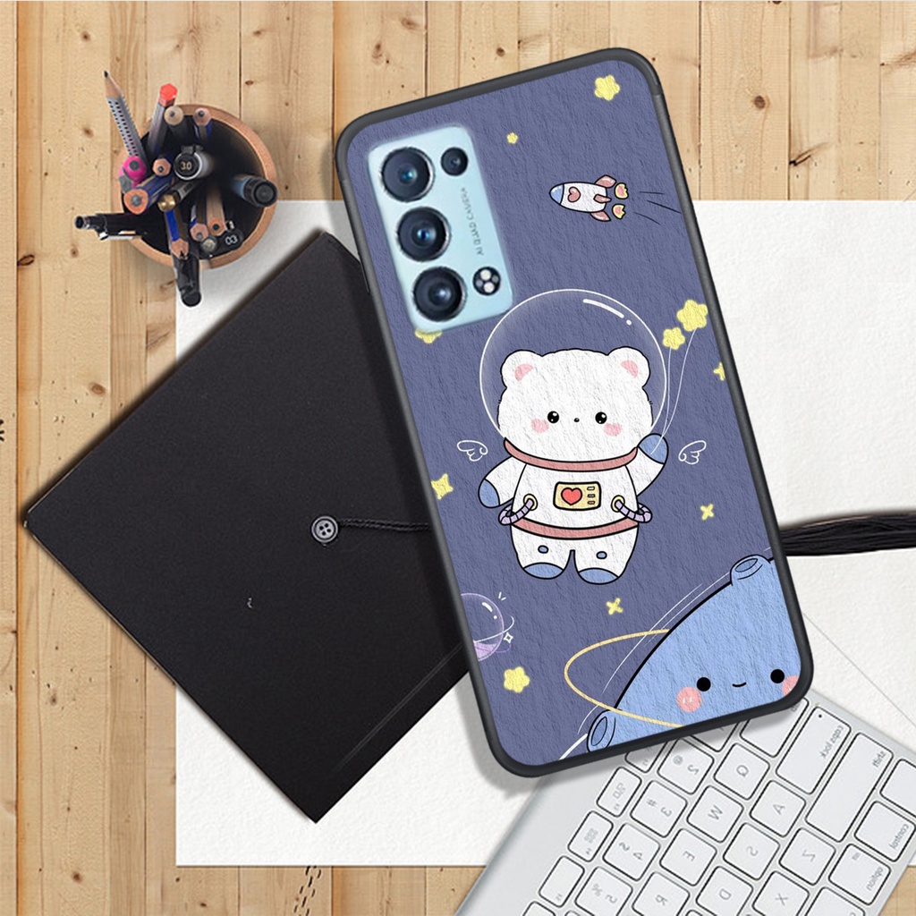 [ HOT BỎNG TAY] ỐP LƯNG OPPO RENO 6 4G/RENO 6 5G/RENO 6Z/ A16/A95 5G  , IN HINH CHIBI PHI HÀNH GIA ĐÁNG YÊU, SIÊU CUTE.