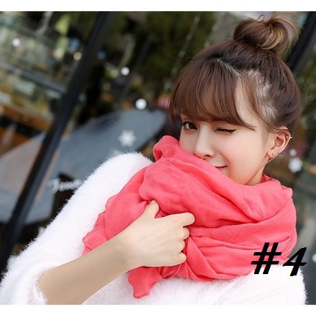 Khăn choàng đũi nhẹ phong NuciFera cách Hàn quốc | BigBuy360 - bigbuy360.vn