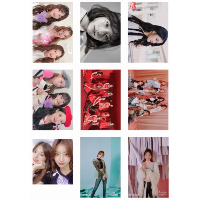 Lomo card ảnh nhóm Fromis 9 update Twitter Full 72 ảnh
