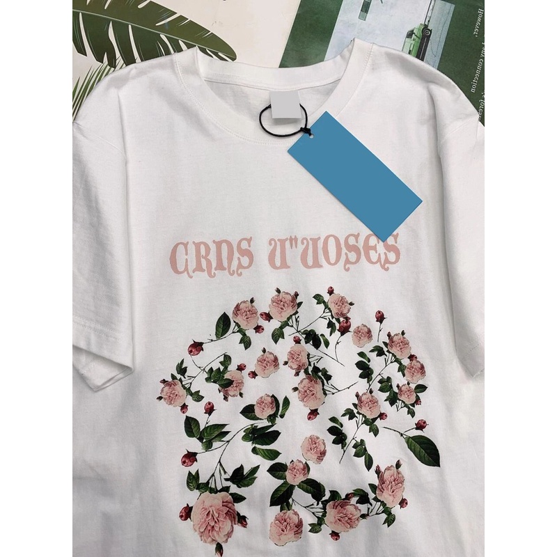 NRVP Áo Thun Mùa Hè Tay Cộc Oversize In Họa Tiết Phong Cách Hàn Quốc Cho Nam / Nữ