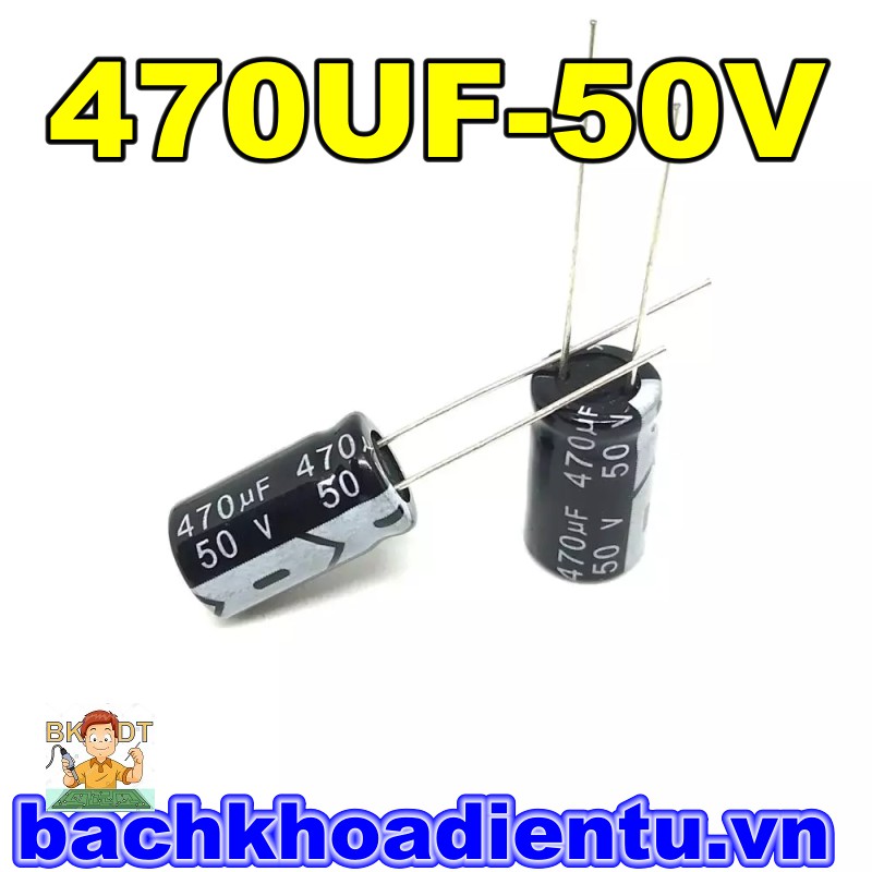 [10c] Tụ hóa 470uF-50V