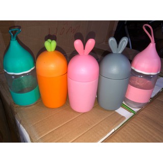 Bình thủy tinh đựng nước siêu cute 300ml