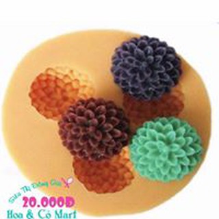 Khuôn silicon 3d hoa mini
