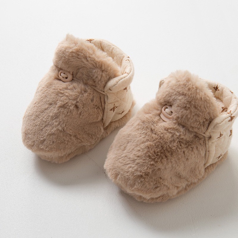 Giày cho bé sơ sinh 100% cotton hữu cơ MaiWei Hàng cực đẹp DD196
