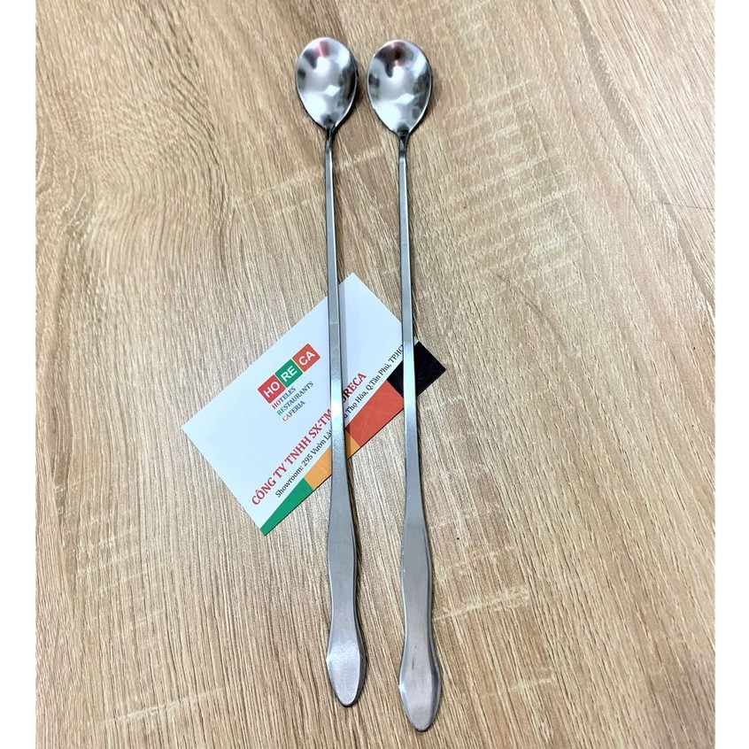 Muỗng pha chế - BAR SPOON (thìa khuấy, muỗng inox cán dài) - 26cm