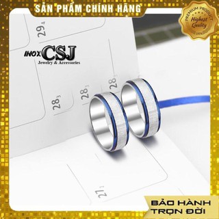 [ SIÊU BỀN ] NHẪN CẶP INOX , NHẪN ĐÔI TITAN TÌNH NHÂN THỜI TRANG NC044