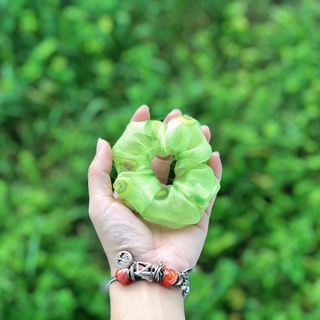 👉👉Dây cột tóc voan srunchies dễ thương hàn quốc