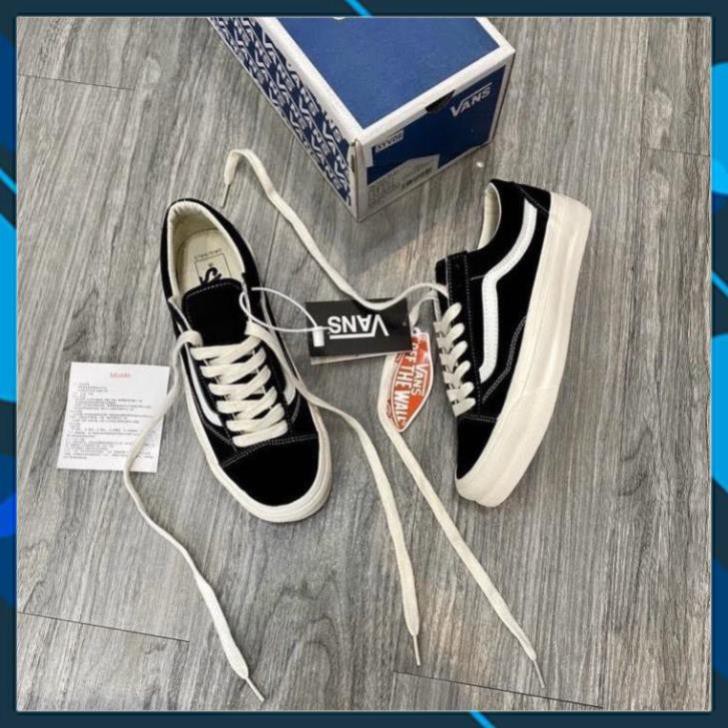 GIÀY 𝐕𝐀𝐍𝐒 VAULT OLD SKOOL MÀU ĐEN ⚡Full box bill⚡ Giày thể thao nam nữ 2021