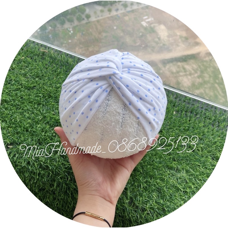 Mũ Turban Cho Bé Rẻ Đẹp Chất Cotton Mềm Mịn