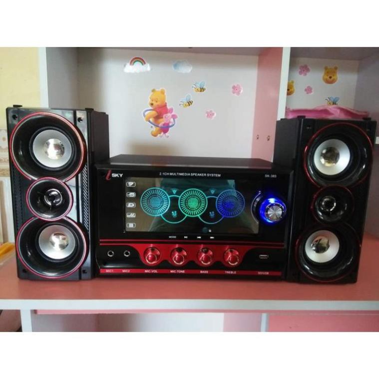 Loa Bluetooth, loa karaoke mini có điều khiển từ xa tiện lợi có nhiều tính năng