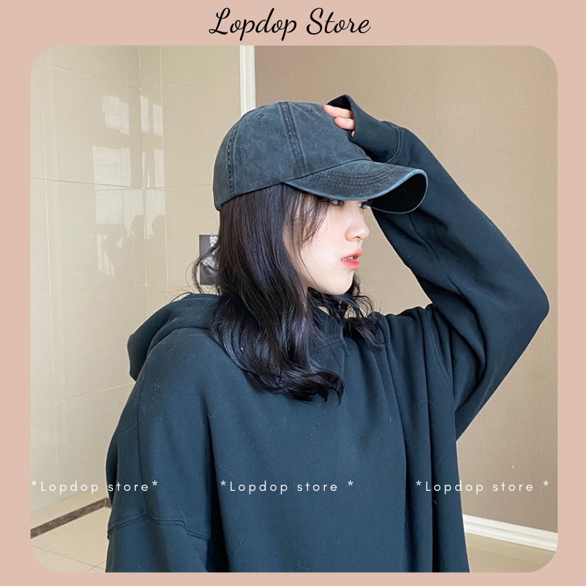 Mũ Lưỡi Trai Nam Nữ Cao Cấp Chuẩn Phom , Nón Lưới Trai Trơn Phong Cách Hàn Quốc - CAP41 Lopdop.official