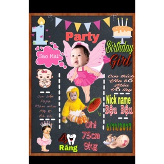 Nhận làm Bảng thành tích, cây welcom ,banner treo phông cho bé