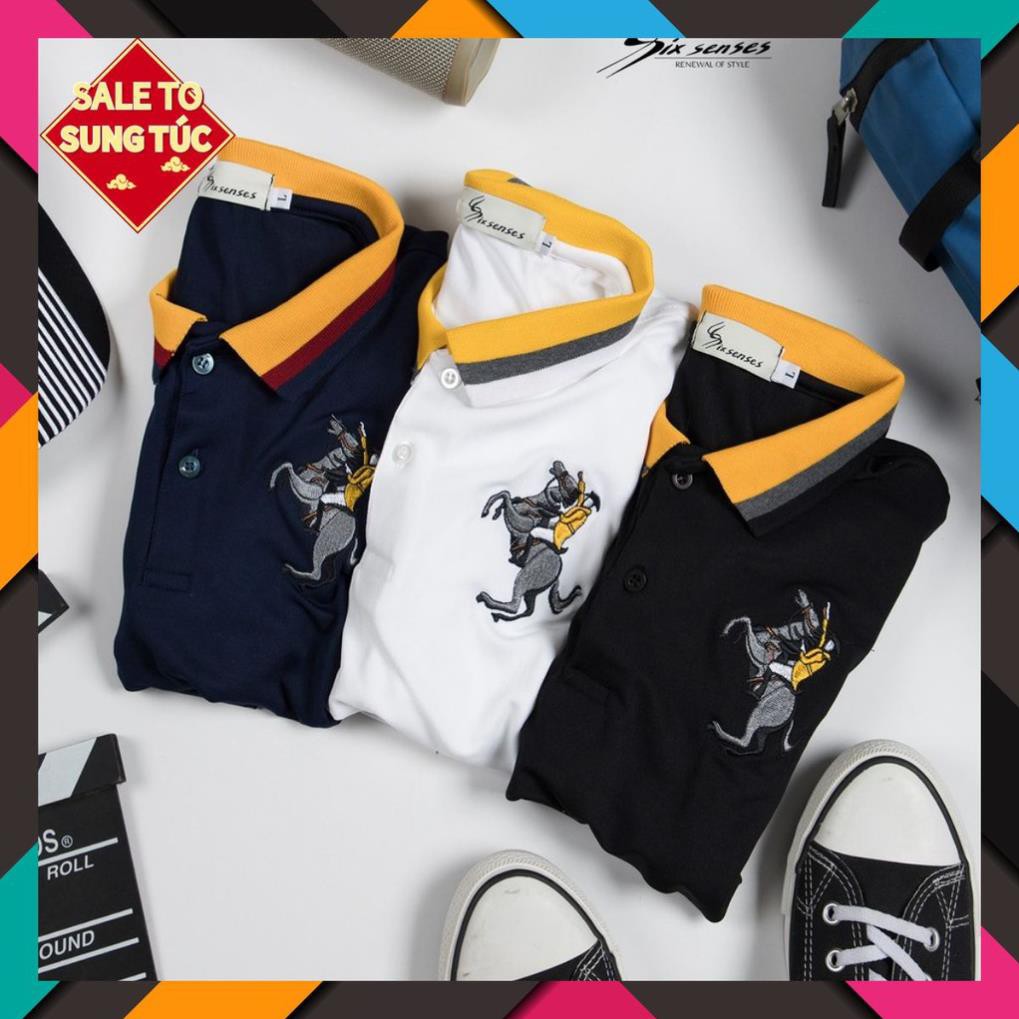 Áo thun polo nam cổ bẻ mã POLO NGỰA CAO CẤP - chất thun cá sấu cotton 100% ❕ 🌟